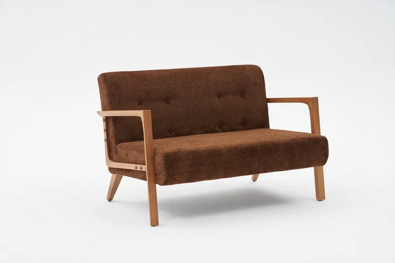 Finegard 2-seters Sofa, Brun