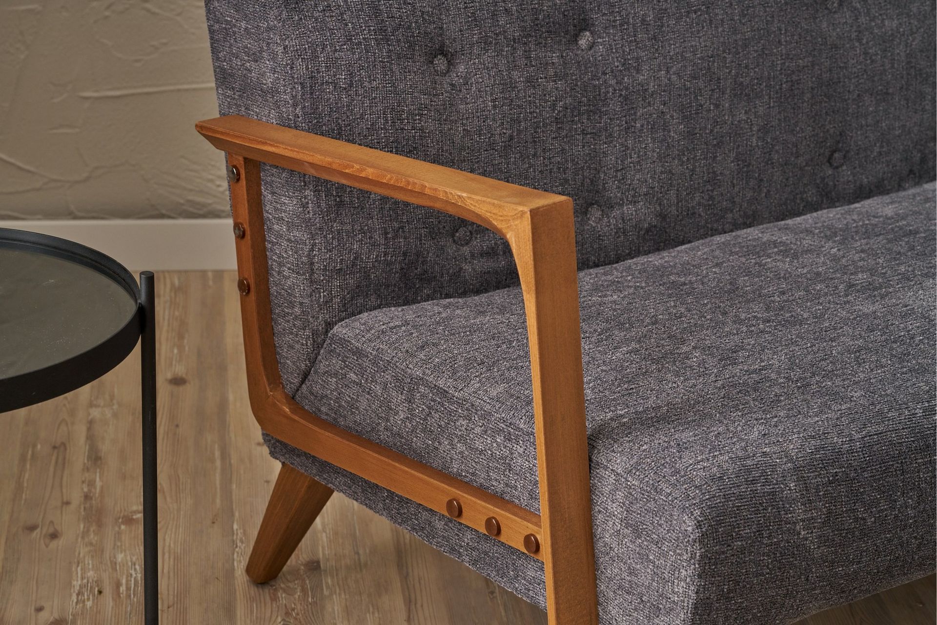 Finegard 2-seters Sofa - Grå - Møbler - Sofaer - 2 seter sofa