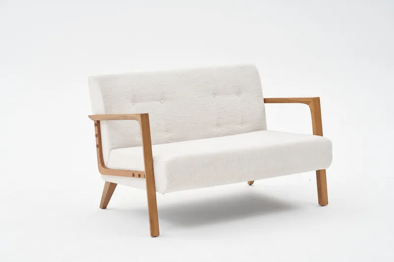 Finegard 2-seters Sofa - Krem - Møbler - Sofaer - 2 seter sofa