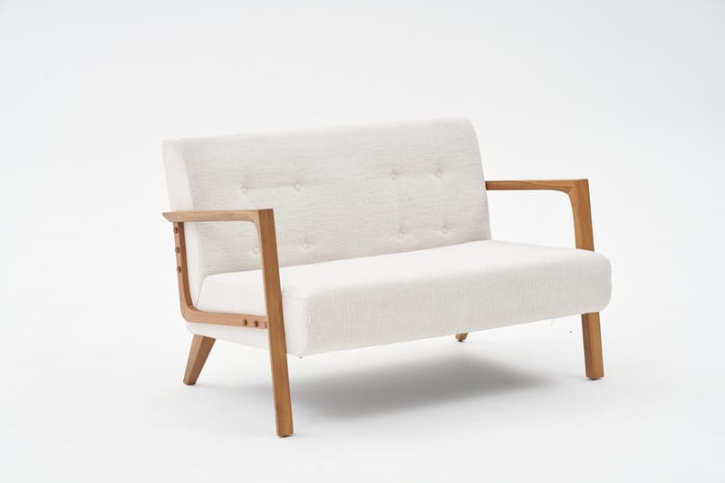 Finegard 2-seters Sofa - Krem - Møbler - Sofaer - 2 seter sofa