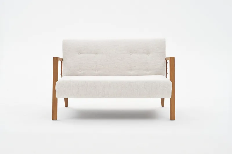 Finegard 2-seters Sofa, Krem