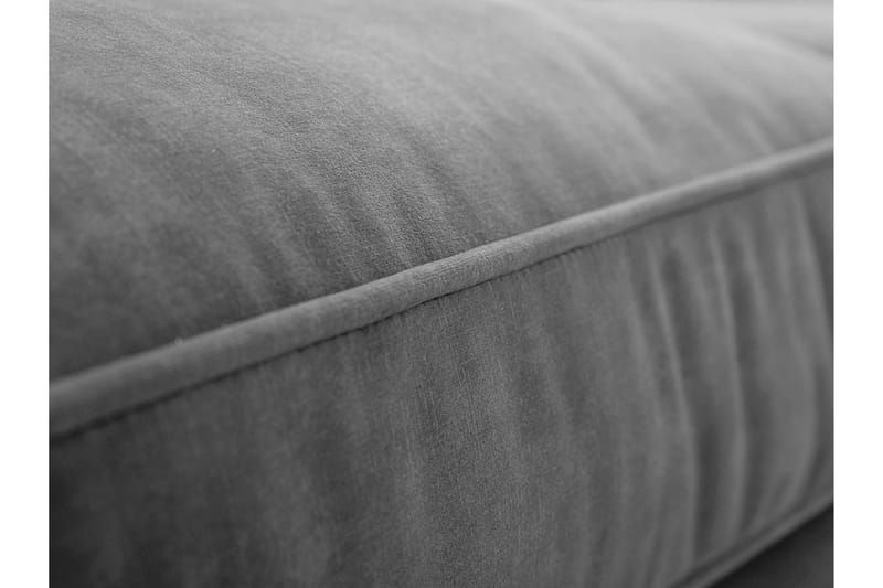 3-seters Hjørnesofa - Blå - Møbler - Sofaer - Fløyel sofaer