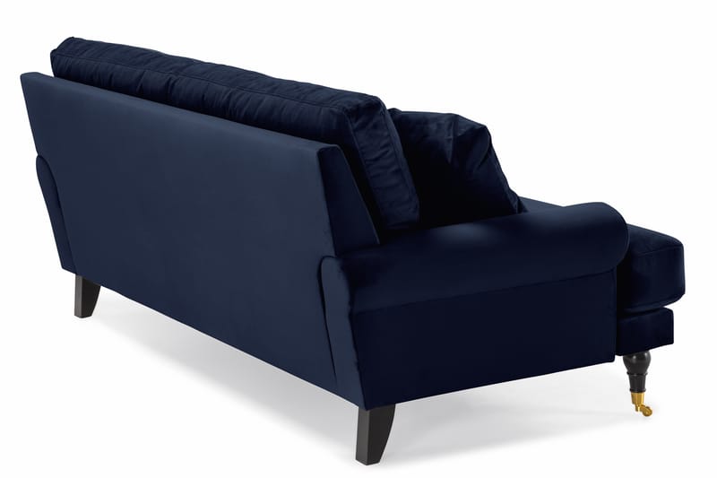 Andrew 2-seters Fløyelssofa - Blå - Møbler - Sofaer - Fløyel sofaer