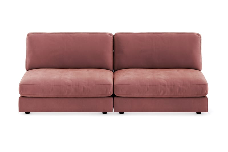 Arken 4-seters Modulsofa i Fl øyel - Rosa - Møbler - Sofaer - Modulsofaer - Komplett modulsofa