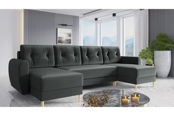 Bornalle Sovesofa - Grå - Møbler - Sofaer - Sovesofaer - Sovesofa divan
