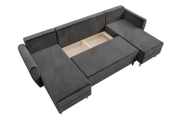 Bornalle Sovesofa - Grå - Møbler - Sofaer - Sovesofaer - Sovesofa divan
