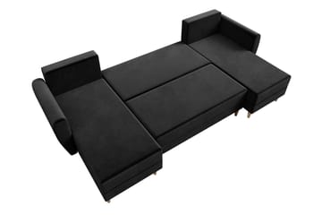 Bornalle Sovesofa - Svart - Møbler - Sofaer - Sovesofaer