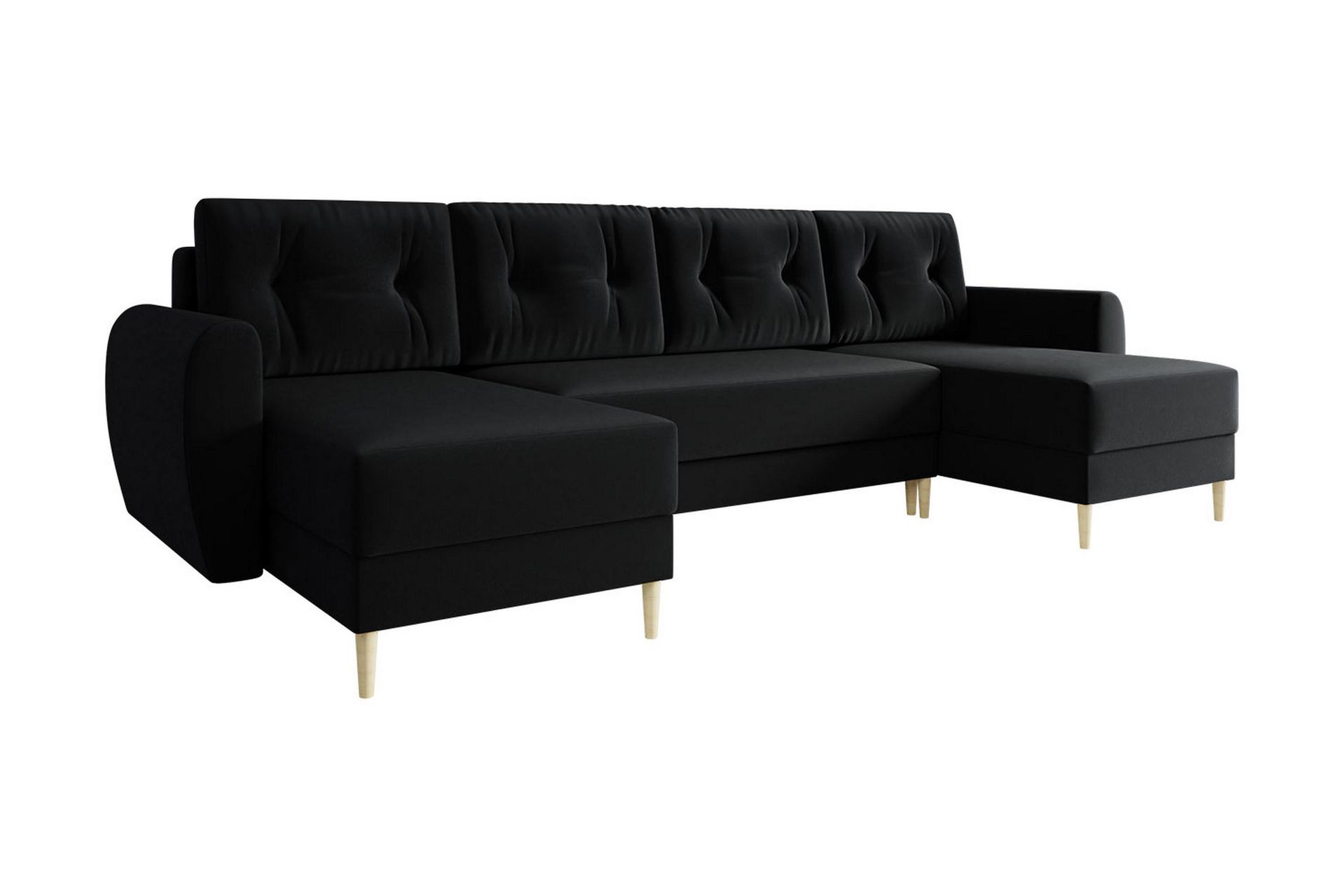 Bornalle Sovesofa - Svart - Møbler - Sofaer - Sovesofaer
