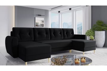 Bornalle Sovesofa - Svart - Møbler - Sofaer - Sovesofaer