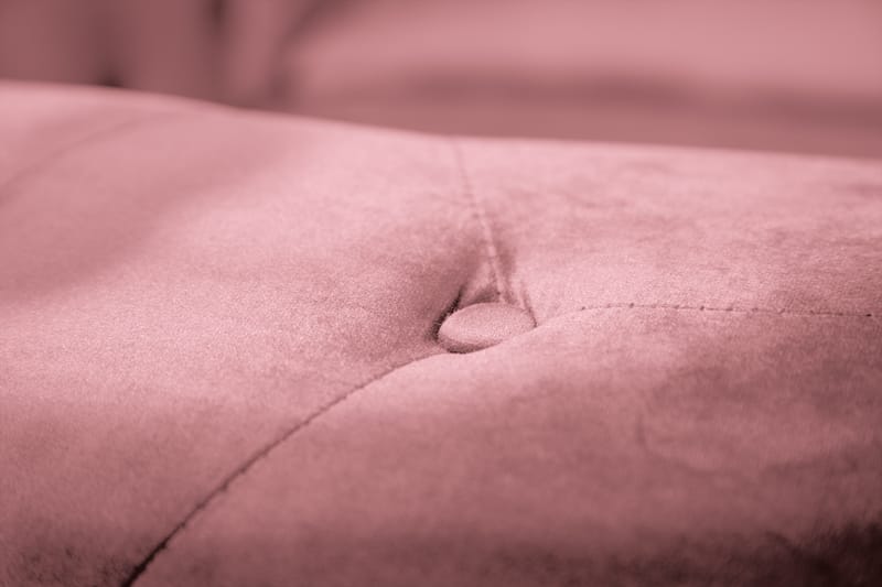 Chesterfield Lyx Fløyelssofa 2-seter - Rostrosa - Møbler - Sofaer - Fløyel sofaer
