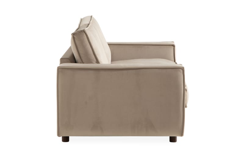 Cloudia Fløyelssofa 2-seters - Beige - Møbler - Sofaer - Fløyel sofaer