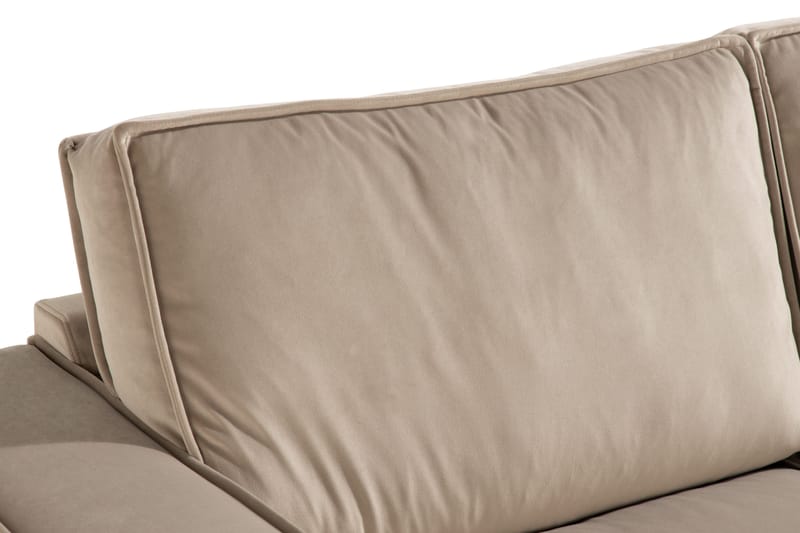 Cloudia Fløyelssofa 2-seters - Beige - Møbler - Sofaer - Fløyel sofaer