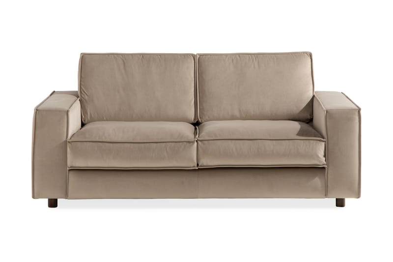 Cloudia Fløyelssofa 2-seters - Beige - Møbler - Sofaer - Fløyel sofaer