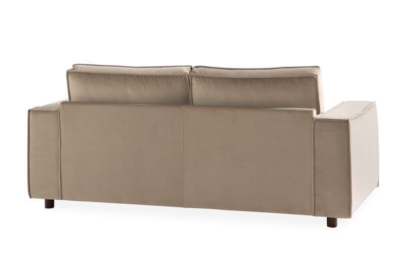 Cloudia Fløyelssofa 2-seters - Beige - Møbler - Sofaer - Fløyel sofaer