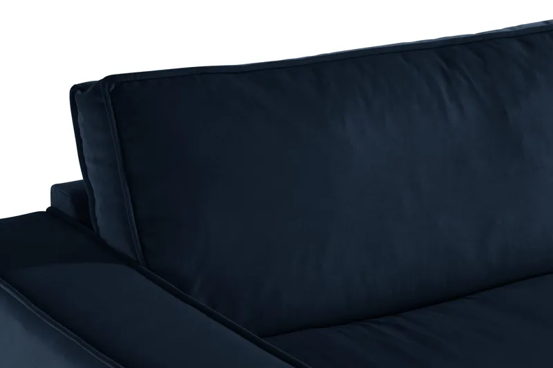 Cloudia Fløyelssofa 4-seters - Blå - Møbler - Sofaer - Fløyel sofaer