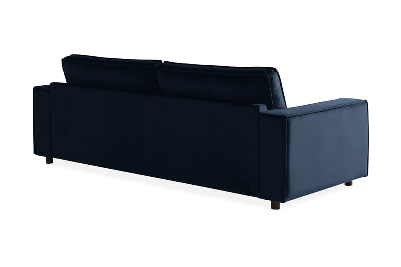 Cloudia Fløyelssofa 4-seters - Blå - Møbler - Sofaer - Fløyel sofaer