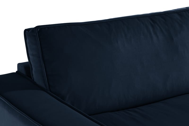 Cloudia Fløyelssofa 4-seters - Blå - Møbler - Sofaer - Fløyel sofaer
