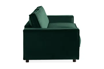 Cloudia Fløyelssofa 4-seters - Grønn - Møbler - Sofaer - Fløyel sofaer
