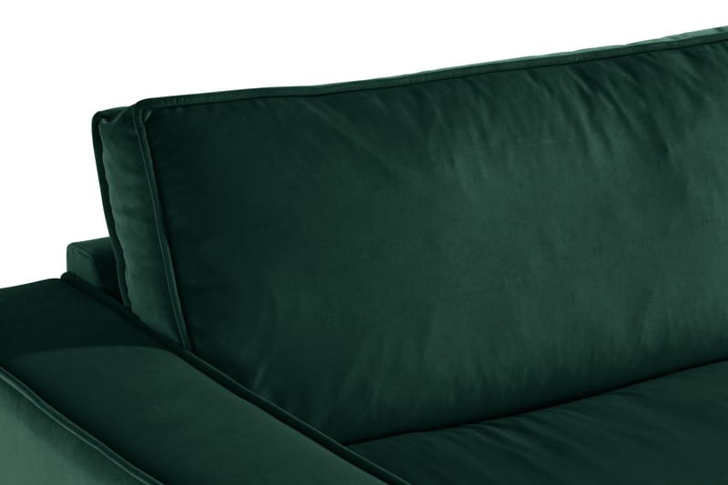 Cloudia Fl�øyelssofa 4-seters - Grønn - Fløyel sofaer - 4 seter sofa