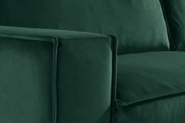 Cloudia Fløyelssofa 4-seters - Grønn - Møbler - Sofaer - Fløyel sofaer