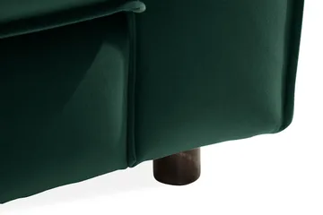 Cloudia Fløyelssofa 4-seters - Grønn - Møbler - Sofaer - Fløyel sofaer