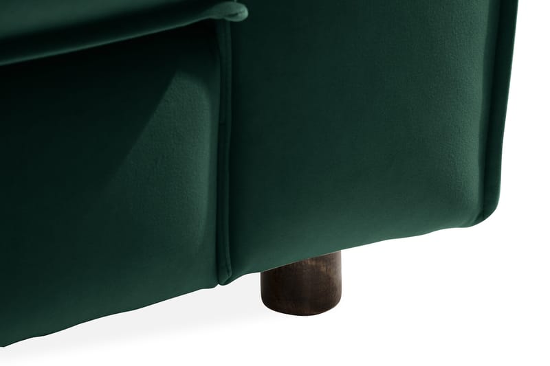 Cloudia Fløyelssofa 4-seters - Grønn - Møbler - Sofaer - Fløyel sofaer