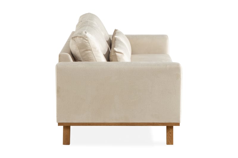Copenhagen 2-seters Fløyelssofa - Beige - Møbler - Sofaer - Fløyel sofaer