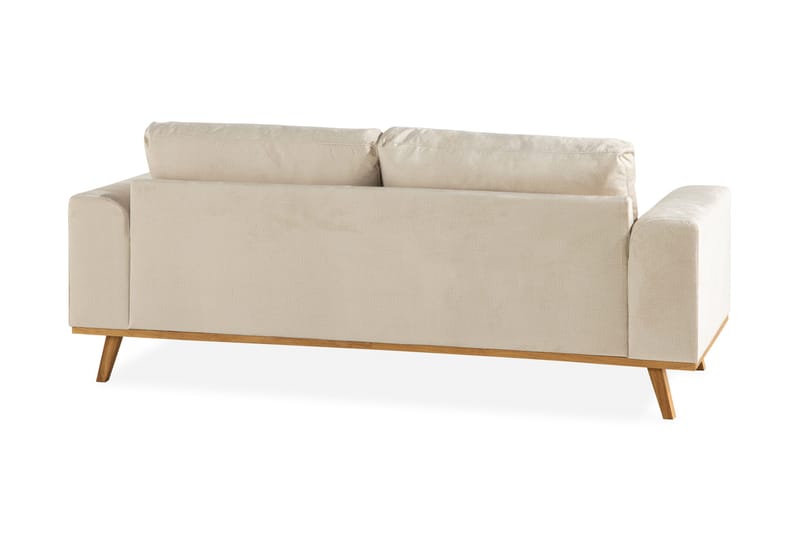 Copenhagen 2-seters Fløyelssofa - Beige - Møbler - Sofaer - Fløyel sofaer