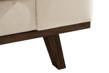 Copenhagen 2-seters Fløyelssofa - Beige - Møbler - Sofaer - Fløyel sofaer