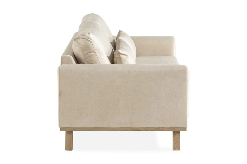 Copenhagen 2-seters Fløyelssofa - Beige - Møbler - Sofaer - Fløyel sofaer