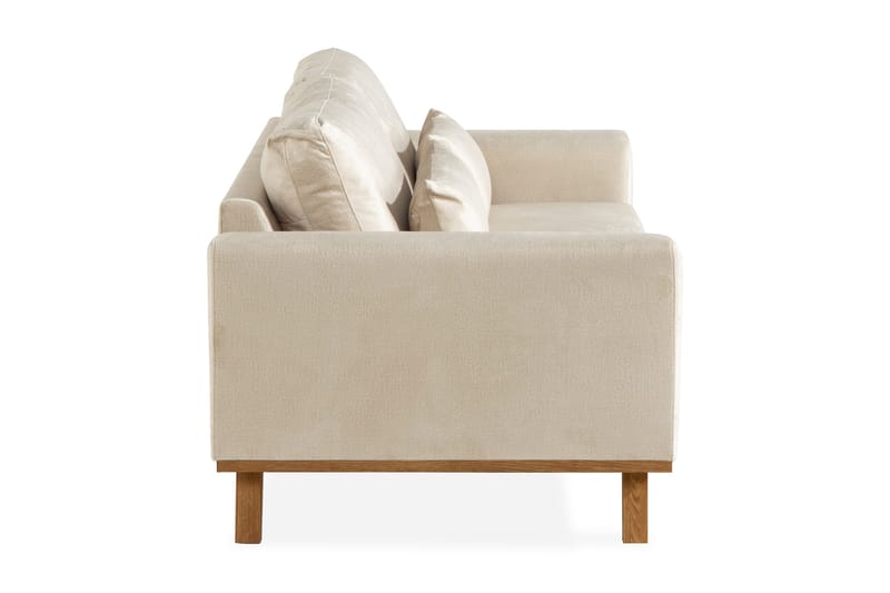 Copenhagen 2-seters Fløyelssofa - Beige - Møbler - Sofaer - Fløyel sofaer