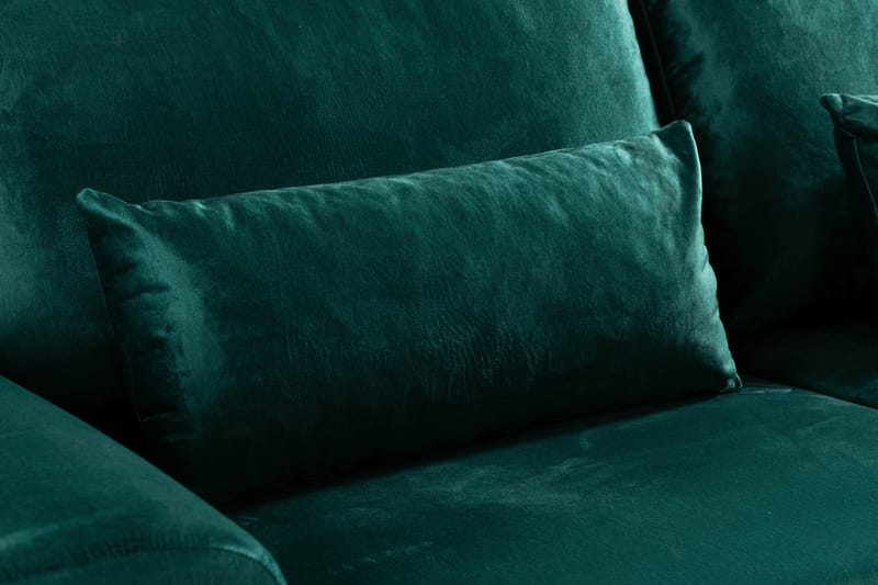 Copenhagen 2-seters Fløyelssofa - Grønn - Møbler - Sofaer - Fløyel sofaer