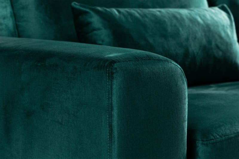 Copenhagen 2-seters Fløyelssofa - Grønn - Møbler - Sofaer - Fløyel sofaer
