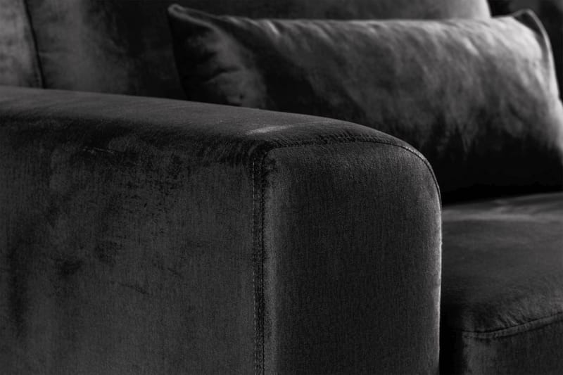 Copenhagen 2-seters Fløyelssofa - Mørk grå - Møbler - Sofaer - Fløyel sofaer