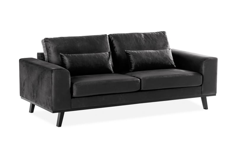 Copenhagen 2-seters Fløyelssofa - Mørk grå - Møbler - Sofaer - Fløyel sofaer