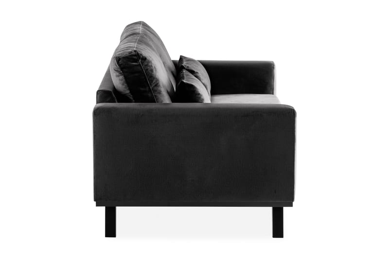 Copenhagen 2-seters Fløyelssofa - Mørk grå - Møbler - Sofaer - Fløyel sofaer