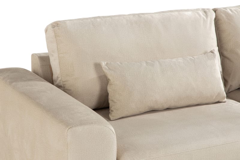 Copenhagen 3-seters Fløyelssofa - Beige - Møbler - Sofaer - Fløyel sofaer