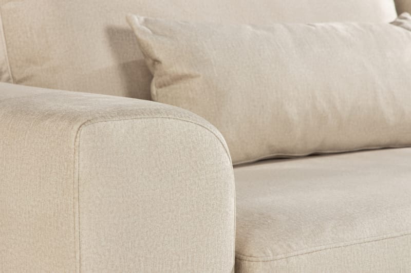 Copenhagen 3-seters Fløyelssofa - Beige - Møbler - Sofaer - Fløyel sofaer