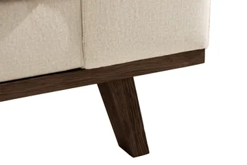 Copenhagen 3-seters Fløyelssofa - Beige - Møbler - Sofaer - Fløyel sofaer