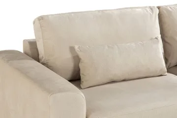 Copenhagen 3-seters Fløyelssofa - Beige - Møbler - Sofaer - Fløyel sofaer