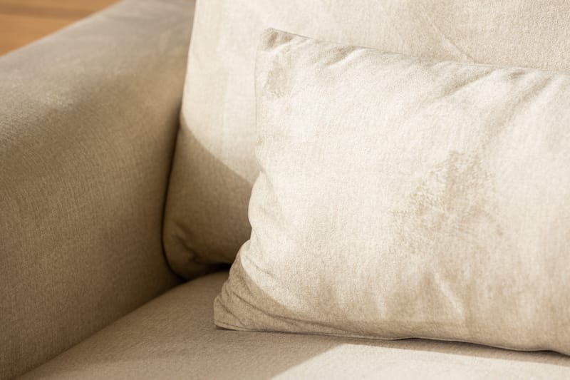 Copenhagen 3-seters Fløyelssofa - Beige - Møbler - Sofaer - Fløyel sofaer