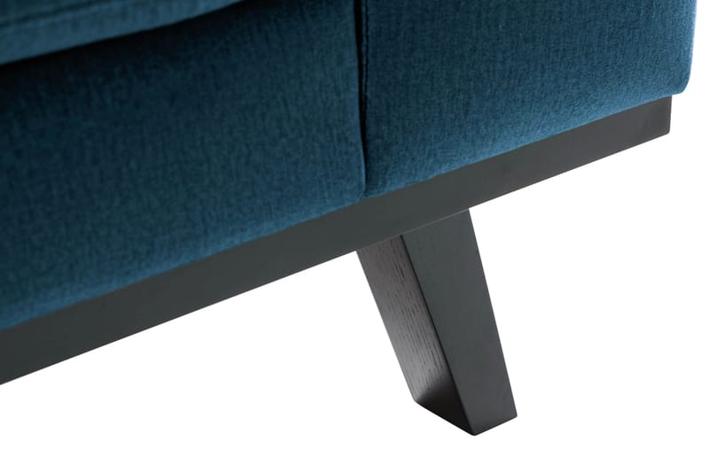 Copenhagen 3-seters Fløyelssofa - Blå - Møbler - Sofaer - Fløyel sofaer