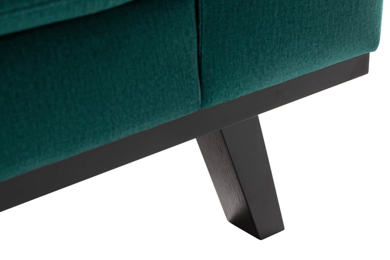 Copenhagen 3-seters Sofa Fløyel - Grønn - Møbler - Sofaer - Fløyel sofaer