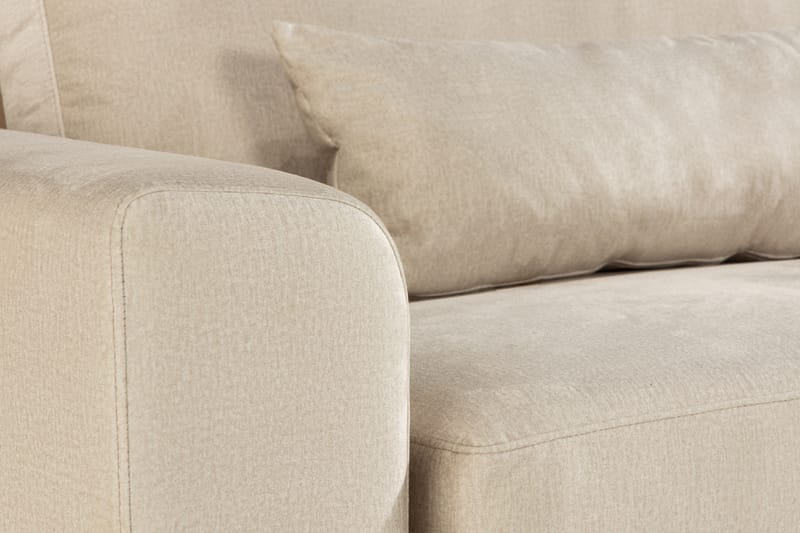 Copenhagen 4-seters Fløyelssofa - Beige - Møbler - Sofaer - Fløyel sofaer
