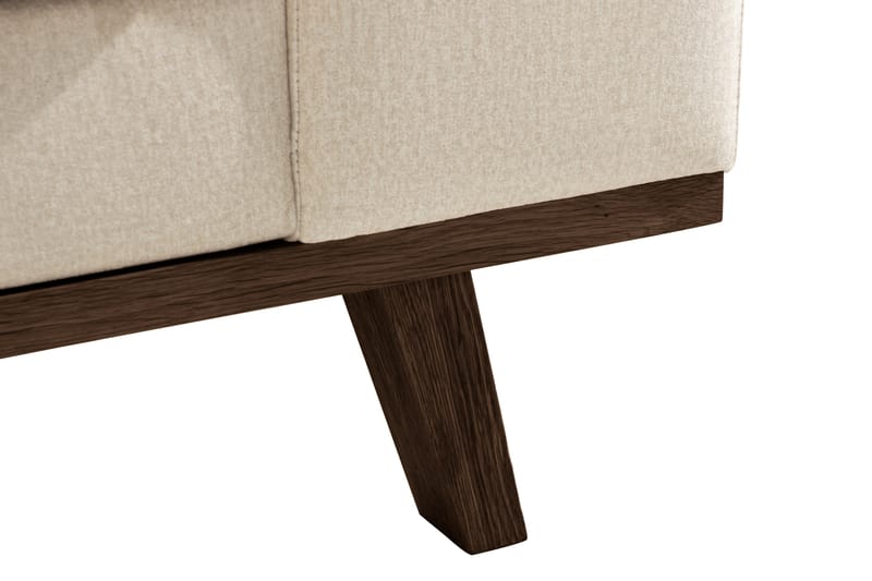 Copenhagen 4-seters Fløyelssofa - Beige - Møbler - Sofaer - Fløyel sofaer