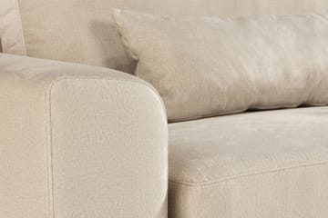 Copenhagen 4-seters Fløyelssofa - Beige - Møbler - Sofaer - Fløyel sofaer