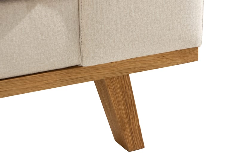 Copenhagen 4-seters Fløyelssofa - Beige - Møbler - Sofaer - Fløyel sofaer
