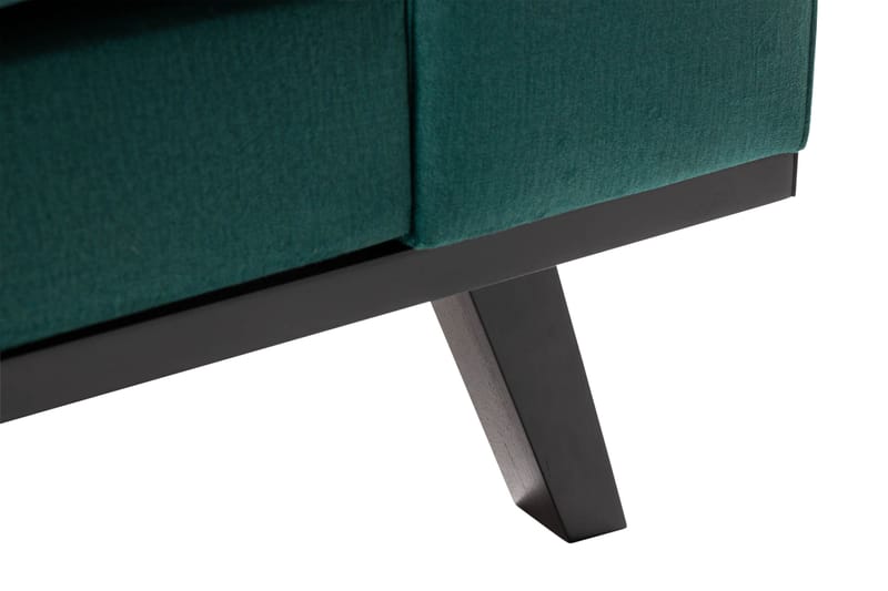 Copenhagen 4-seters Fløyelssofa - Grønn - Møbler - Sofaer - Fløyel sofaer