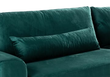 Copenhagen 4-seters Fløyelssofa - Grønn - Møbler - Sofaer - Fløyel sofaer
