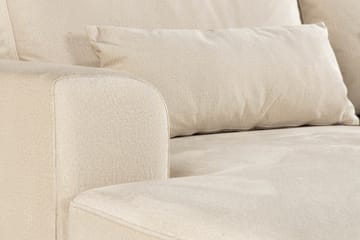 Copenhagen 5-seters Høyrevendt U-formet Large Sofa med Divan og Sjeselong i Fløyel - Beige - Møbler - Sofaer - Fløyel sofaer